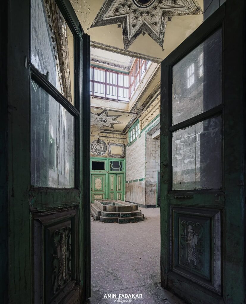 بازدید و عکاسی از کنیسه حییم